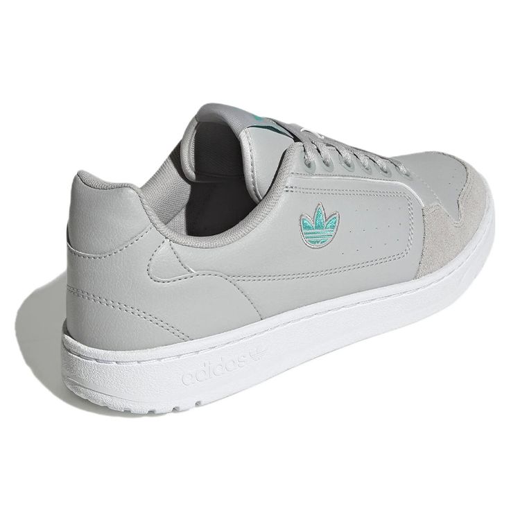adidas Originals Ny 90 Кожаные Удобные Нескользящие Прочные Низкие Кроссовки Мужские Кроссовки Серые GW1404