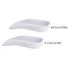 Height Increasing Insoles Flat Feet Arch Support Orthopedic Half Size Cushion High Elastic Soft Anti-Odor Heel Lift Shoe Pads