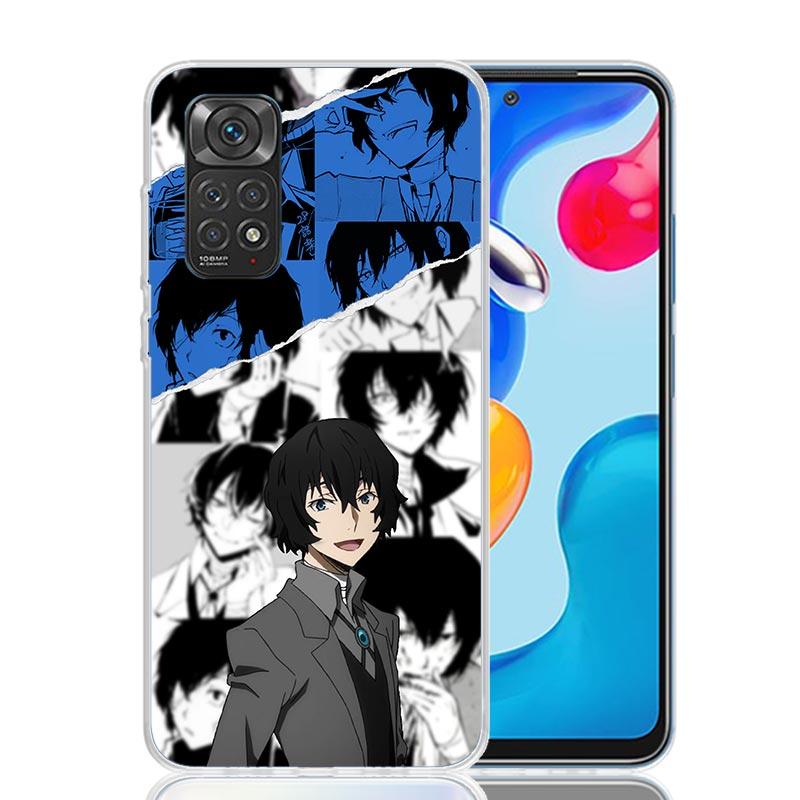 Чехол для телефона Bungo Stray Dogs Дазай для Xiaomi Redmi Note 15 14 13 12S 12 Pro Plus 11S 11E 11 11T 10S 10 Арт Мягкий Чехол с Рисунком Re