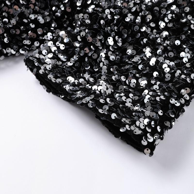 Женская рубашка с короткими рукавами и V-образным вырезом, бантом, шнуровкой, пайетками, милые однотонные блузки, весна-лето 2025 года