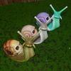Snail Skull Sculpture Garden Statue Snail Figurine Skeleton Snail Resin Crafts Gothic Decoration Home Decoration Ornaments