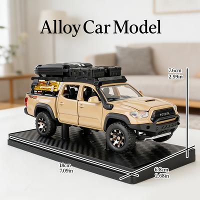 1:Коллекционная модель автомобиля TOYOTA Off-Road в масштабе 32 - Сплав цинка с открывающимися дверями, высокая детализация, подарок для энтузиастов масштабных моделей