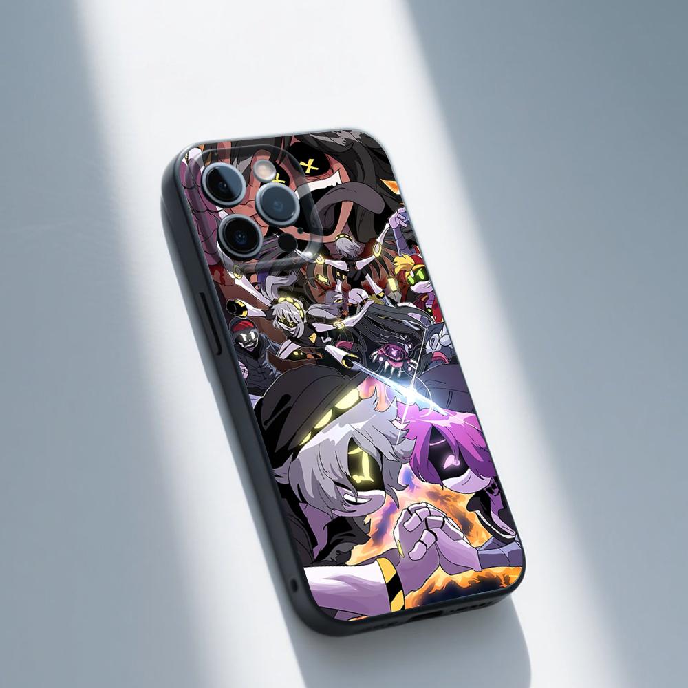 M-Murders Game D-Drones Phone Case For iPhone 16,15,14,13,12,11,Pro,Max,Plus,X,XS,XR,SE,8,7,Mini,Soft Silicone Black Case