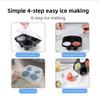Shark Ice Ball Mold 4 Grids Ice Maker Funny Popsicle Molds  for Summer