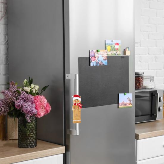 2 шт. рождественские чехлы на ручки холодильника, пряничный человечек, чехлы на ручки шкафа, кухонные приборы, украшения для холодильника, микроволновой печи, посудомоечной машины