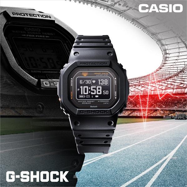 Casio G-SHOCK DW-H5600MB-1JR [G-SHOCK Sports Line (G-SQUAD)DW-H5600 Series] Square Watch Black