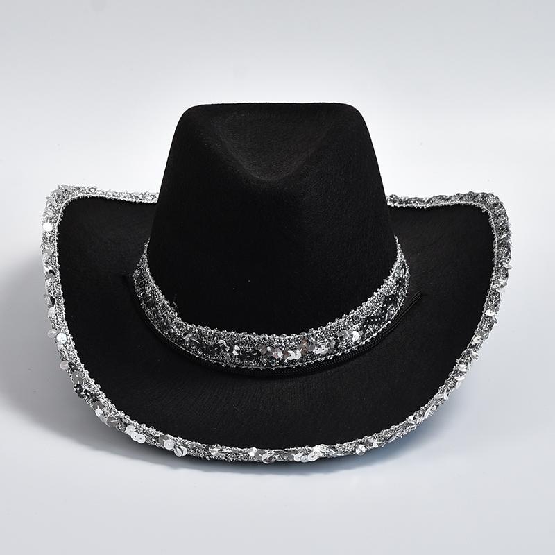 Новая Розовая Ковбойская Шляпа Для Женщин Западная Ковбойка Stetson Девочек Горячая Девушка Вечеринка Платье Джазовые Шляпы