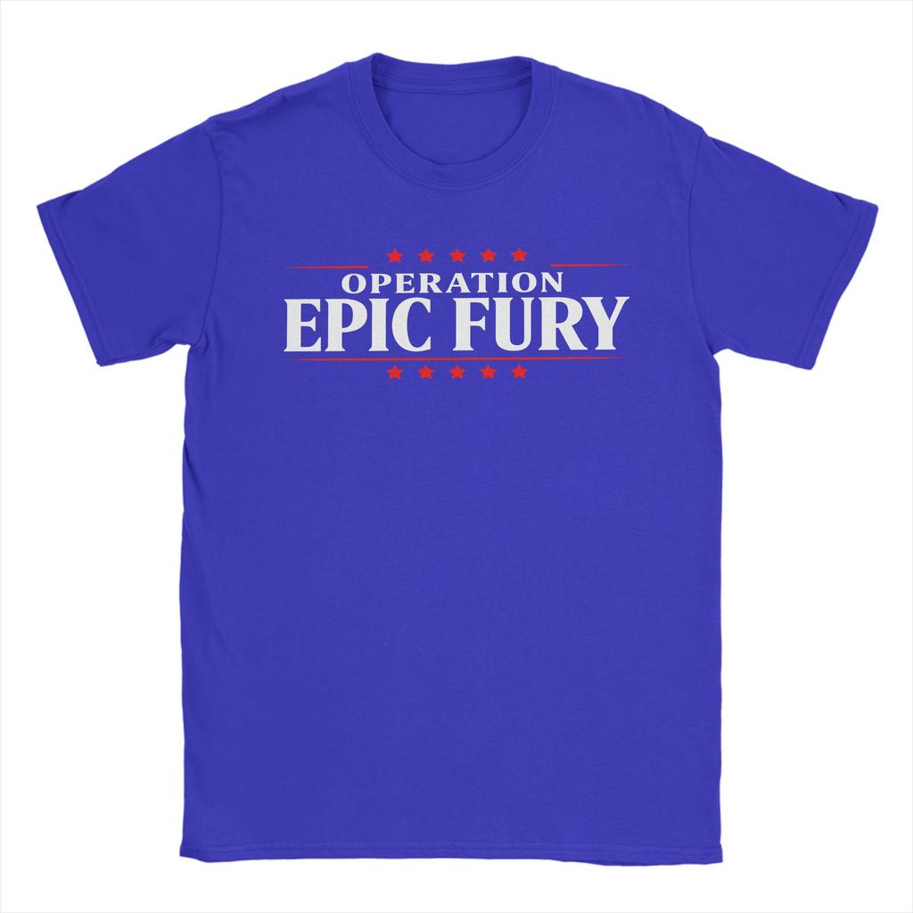 Футболка FAFO Operation Epic Fury Летняя Новинка Хлопок Круглый вырез Большой размер Топы Футболки Короткий рукав Винтажная Футболка