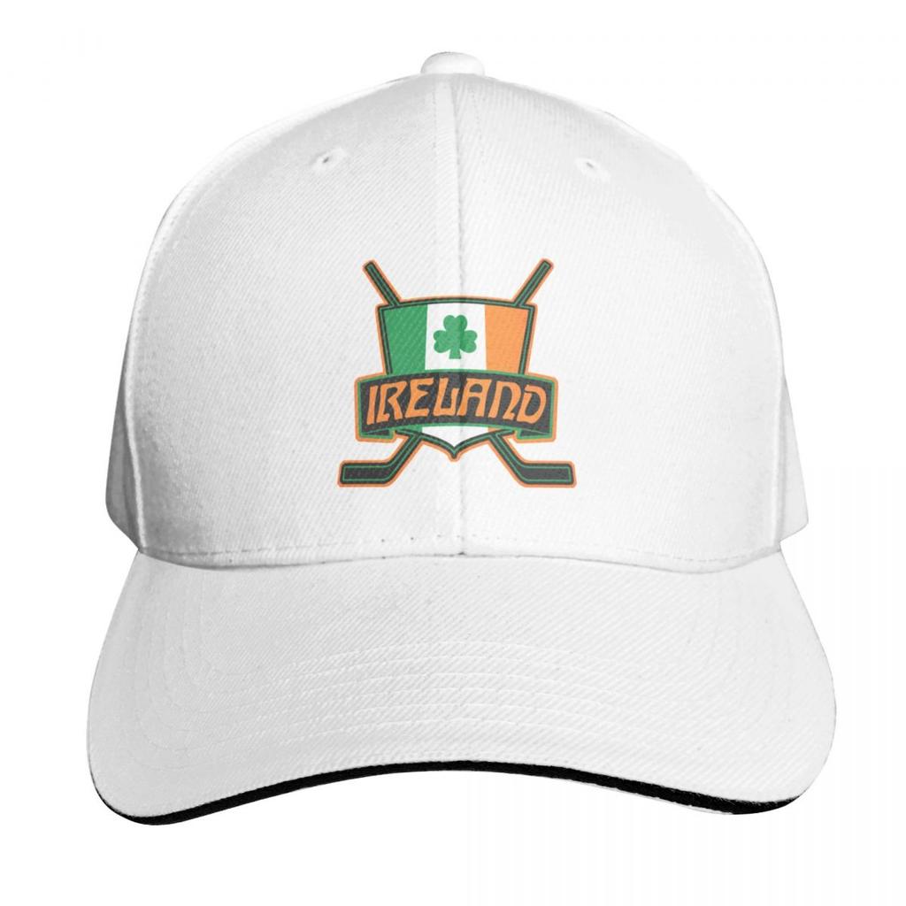 Ireland Ice Hockey Flag Logo Baseball Cap Golf Funny hats Golf Hat party Hat Womens Beach Outlet Unisexs