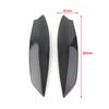 Подходит для аксессуаров VW Golf 5 GTI R32 Jetta MK5 2005 2006 2007 Углеродное волокно ABS фары веки брови крышка отделка