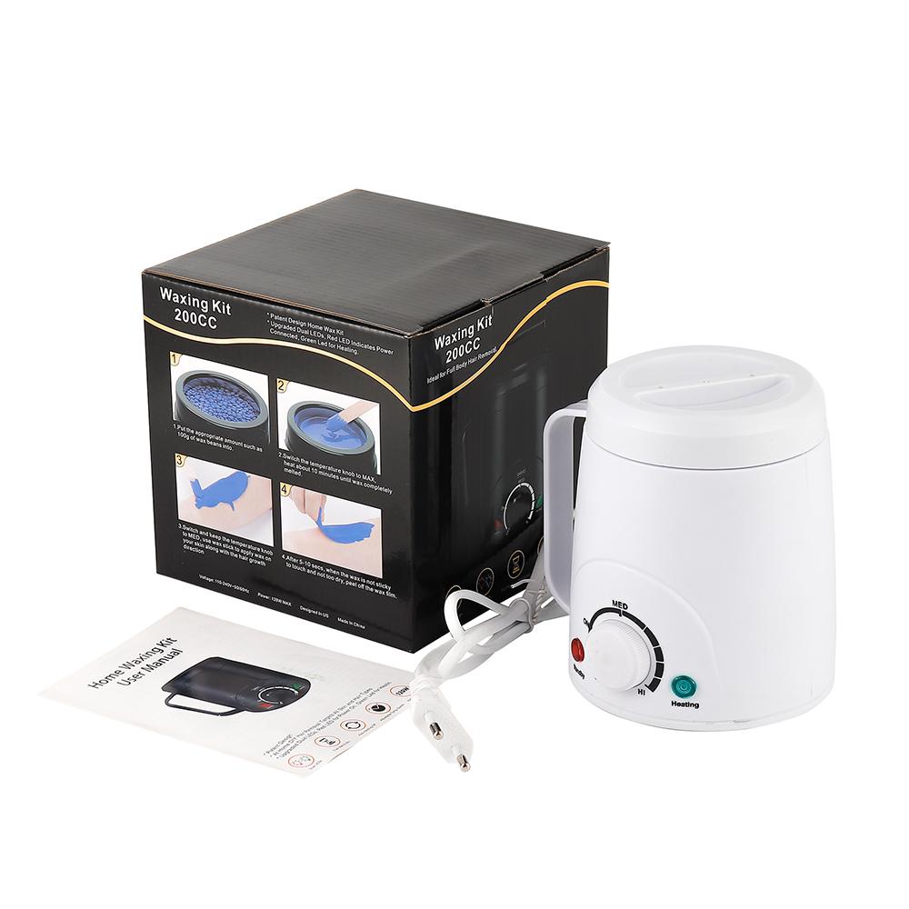 Электрический нагреватель воска, нагреватель для депиляции, машина для удаления волос, воск для депиляции, горшок для фасоли, шарики, подогреватель воска, расплавитель воска