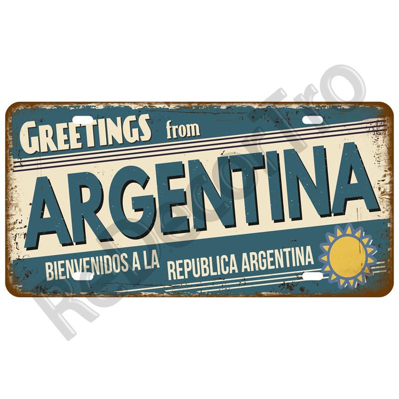 Retro Landmark Country Metal Sign Tinplates Plate Plaque Metal Vintage Tin Sign Home Decor For Man Cave Bar Pub Club Decoration