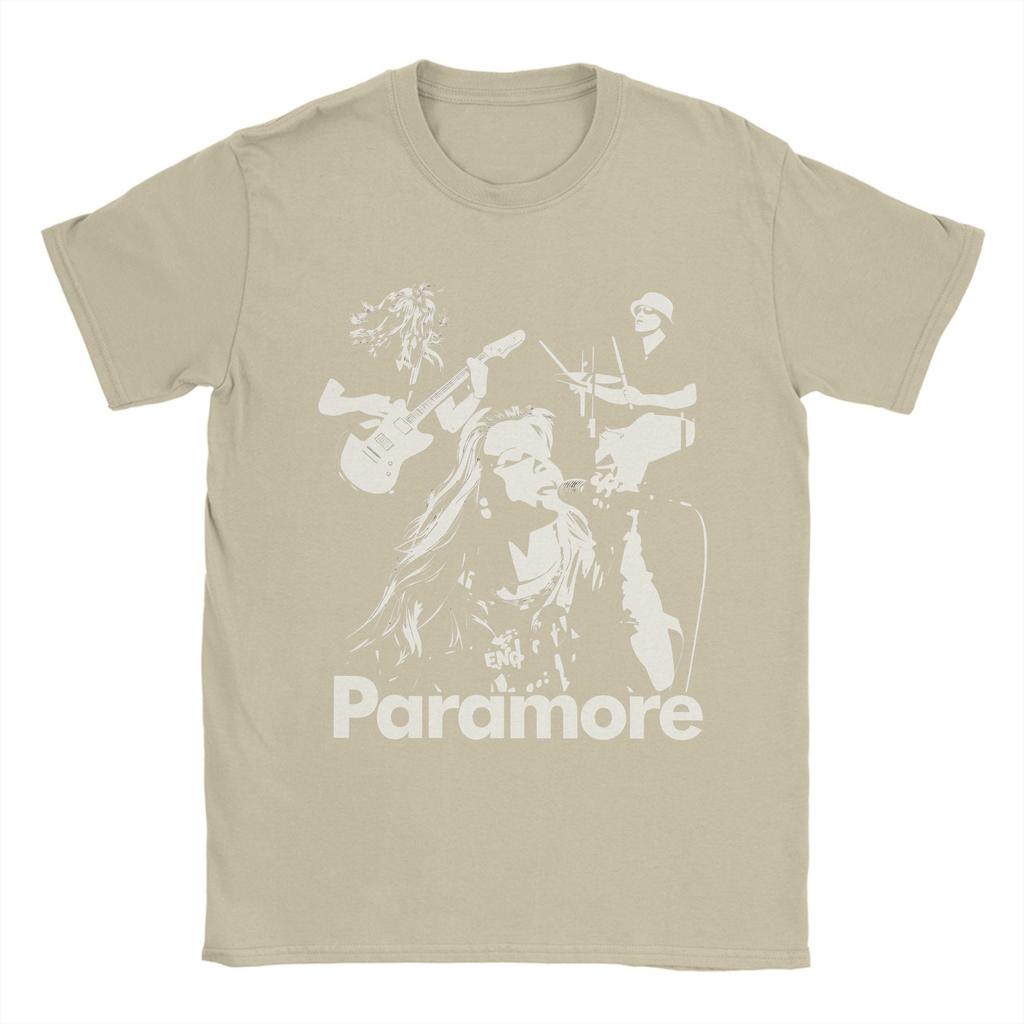 Хлопковая футболка Paramore для мужчин, летняя, смешные футболки, с круглым вырезом, повседневные футболки, одежда с принтом оверсайз