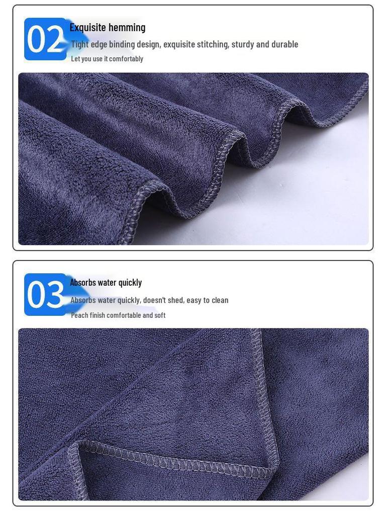 Набор из 10 полотенец для парикмахерской - Впитывающие, Прочные, Не линяющие обертывания для головы