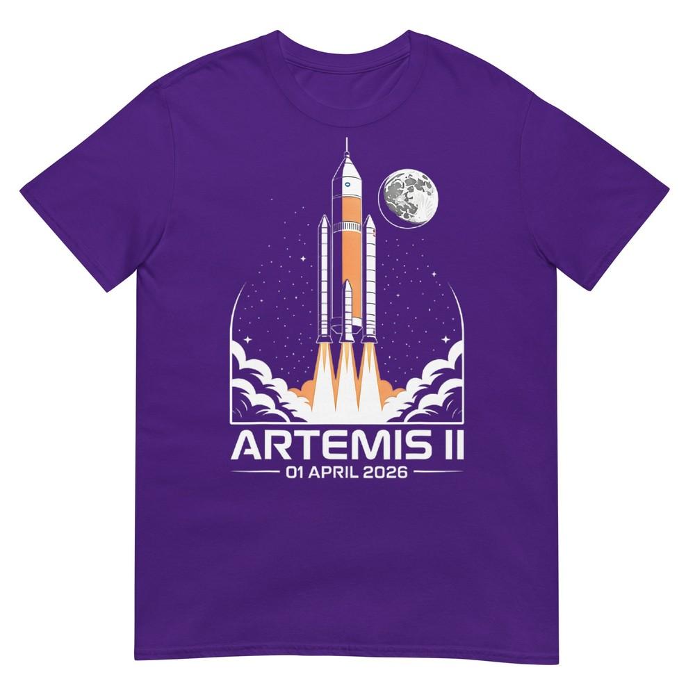 Artemis Ii Launch To The Moon Space Mission April 2026 TShirt