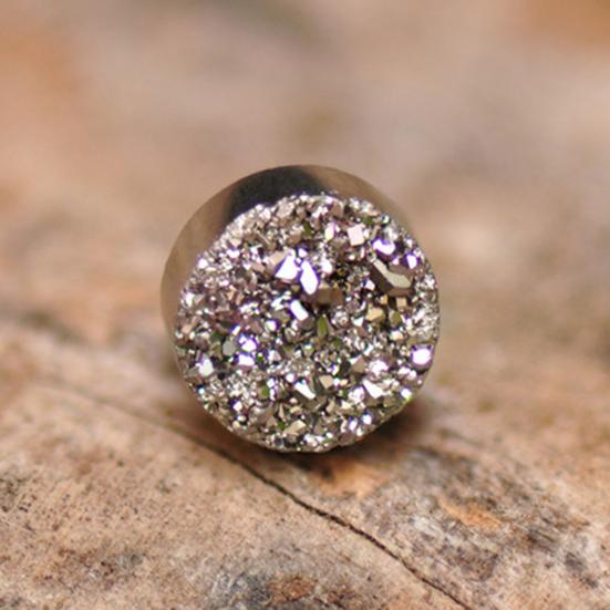 1 пара зажимов для ушей, блестящие, непрокалывающие, безболезненные, с геометрическим гальваническим покрытием, для женщин и мужчин, магнитные шпильки