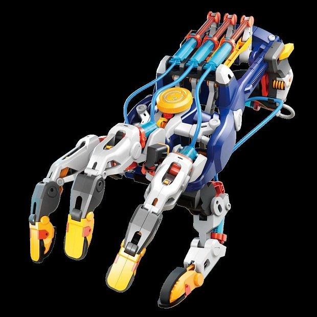 Zestaw dla dzieci robot hydrauliczny ręka cyborga zabawka dzień dziecka