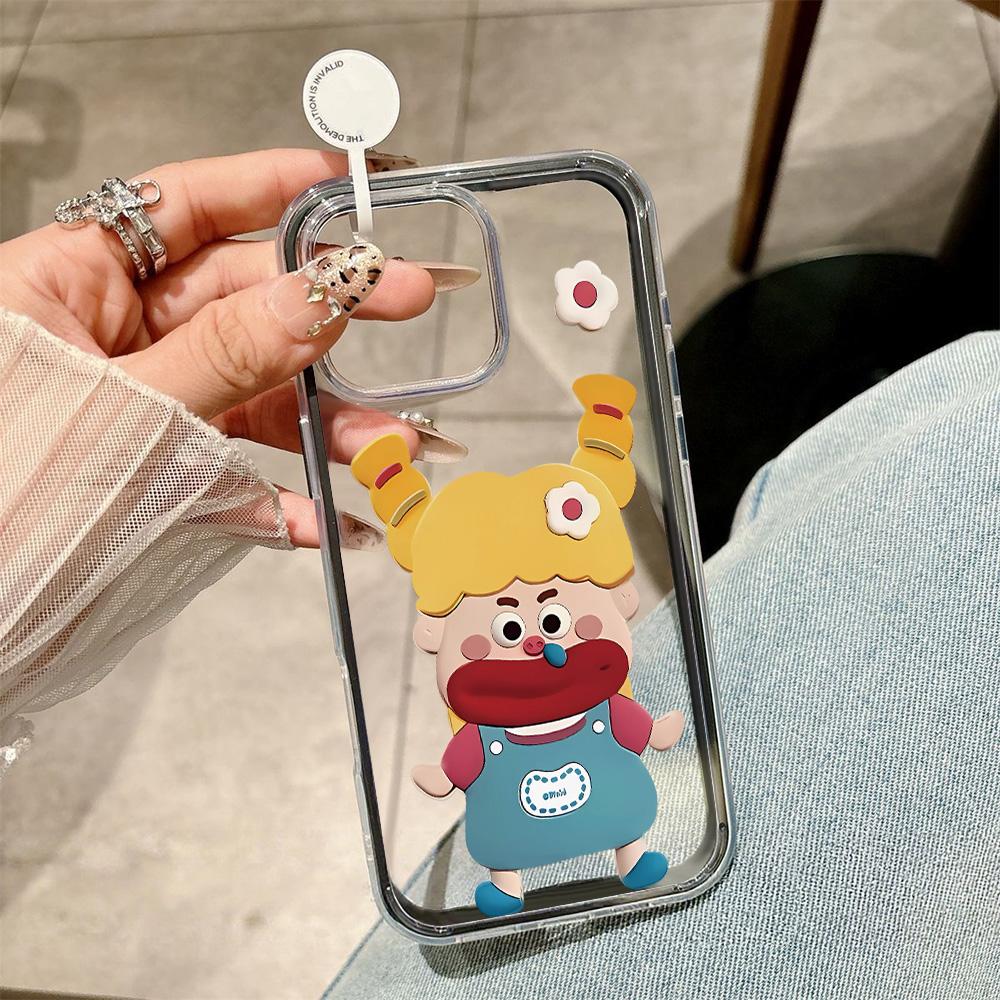 Расписной чехол для телефона для iPhone 17 11 12 13 14 15 16 iPhone 17 12 13 14 15 16 Pro 17 12 13 14 15 16 Pro Max Высококачественный расписной милый чехол для телефона с животными