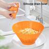 Кухонная сливная чаша, полый быстрый дренаж с маленькими ушками, сливная корзина, фруктовый салат, сито для хранения, слив, инструмент для чистки овощей