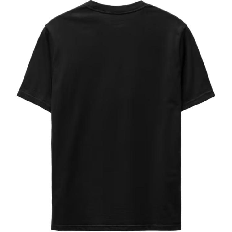 Carhartt WIP Мужская повседневная футболка с коротким рукавом и принтом SS23, круглый вырез, черный I032039-89-XX