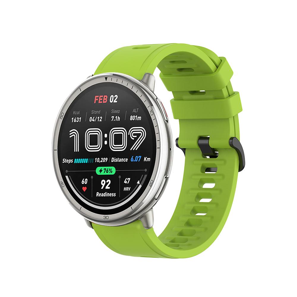 Силиконовый ремешок 20 мм 22 мм для Amazfit Active 2/GTS 4 mini 3 2 2e/Bip-U-lite Браслет для Amazfit GTR/Balance/Bip 5 6/Stratos Ремешок