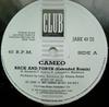 12-дюймовая пластинка CAMEO - Back And Forth JABX49DJ Клуб 1987 Великобритания Танцевальная и Электронная Б/У