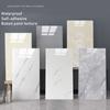 Self-adhesive Marble Pattern Simulated Tiles Sticker Wall Decoration Toilet Waterproof Aluminum-plastic Panel