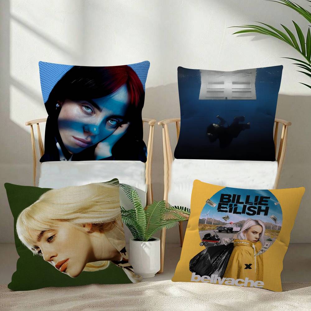 Singer album BBillieS Vintage Cushion Cover Decorative Pillow Sofa Home Decor case pillow cases