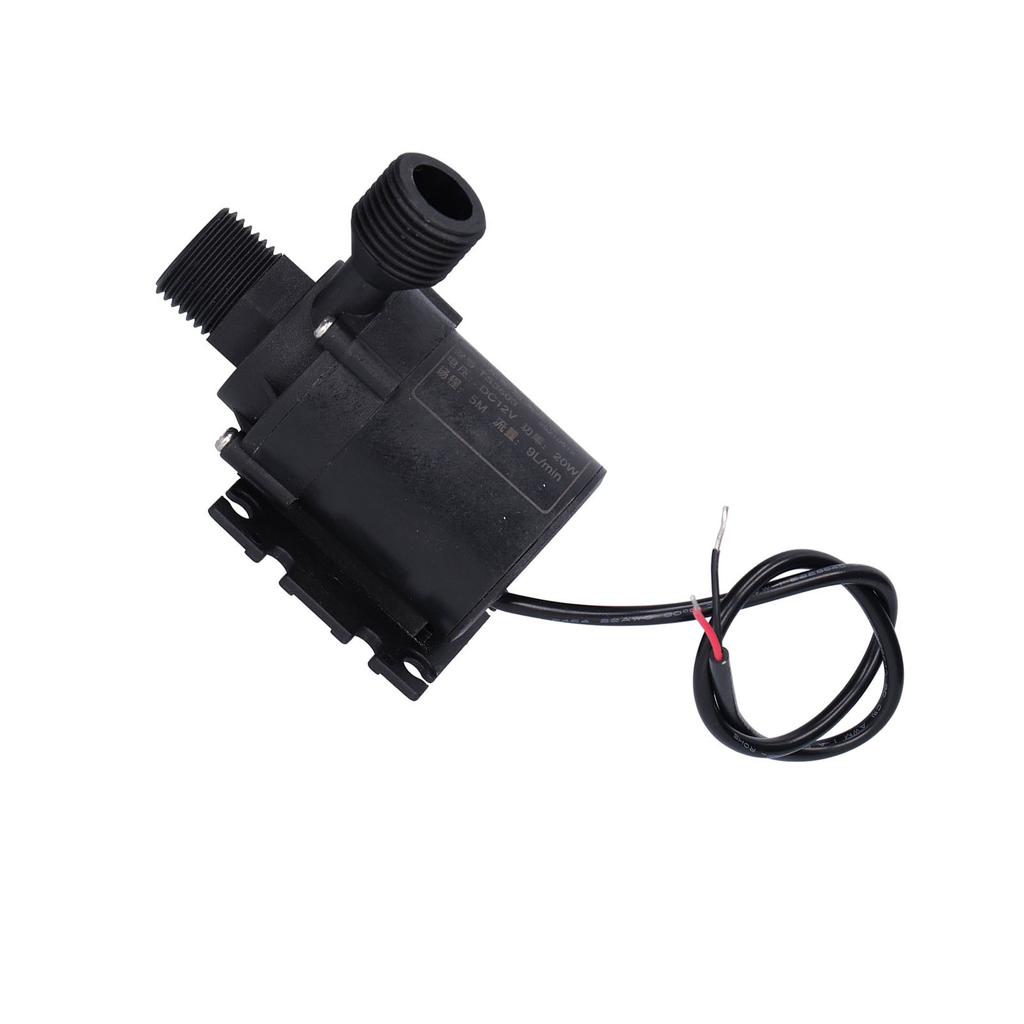 Повысительный водяной насос DC 12V Прочный миниатюрный циркуляционный погружной насос с резьбой G12 для фонтана