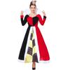 Queen of Hearts Halloween Cosplay Costume for Adults