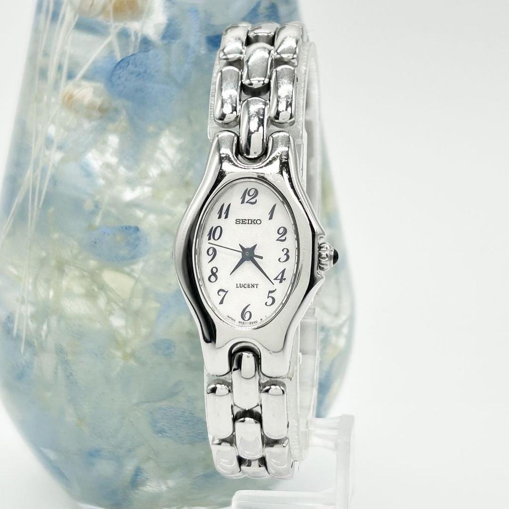 [USED] SEIKO LUCENT 4N21-5410 Quartz Wristwatch