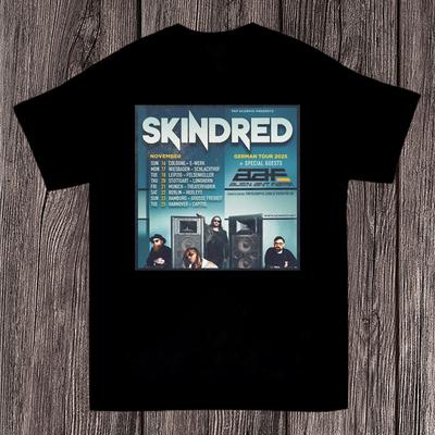Skindred и Alien Ant Farm Тур Футболка Подарок для Фаната Полный Размер от S до 5XL QT1071 Унисекс Футболка