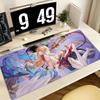 Игровой коврик для мыши Pro ESports Genshin Impact Escoffier Extra Large Нескользящий Прошитый край Клавиатура Ноутбук Настольный коврик Для ПК Геймера