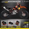 PowerZone Пользовательские Графические Наклейки Комплект Для KTM 05-06 SXF 06-07 XCF XCW 05-07 EXC Enduro 125 до 500cc