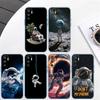 Astronaut Space Moon Transparent Phone Case for Motorola Moto Edge 20 30 40 50 S30 Fusion Ultra Pro Neo Lite + G200 G23
