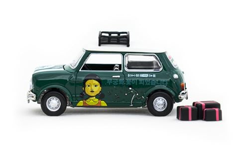 Tiny City Масштаб 1/50 Арт-автомобиль Игра в кальмара 2 Нет. 456 Литая машинка с аксессуарами