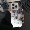 Чехол для нового мобильного телефона Apple 16promax, iPhone15, противоударный 14, нишевый 13, Корея 12, с бабочкой на весь экран