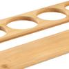 Round Slots Spice Bottle Organizer Wooden Seasoning Storage Stand  Cabinet Storage Organization