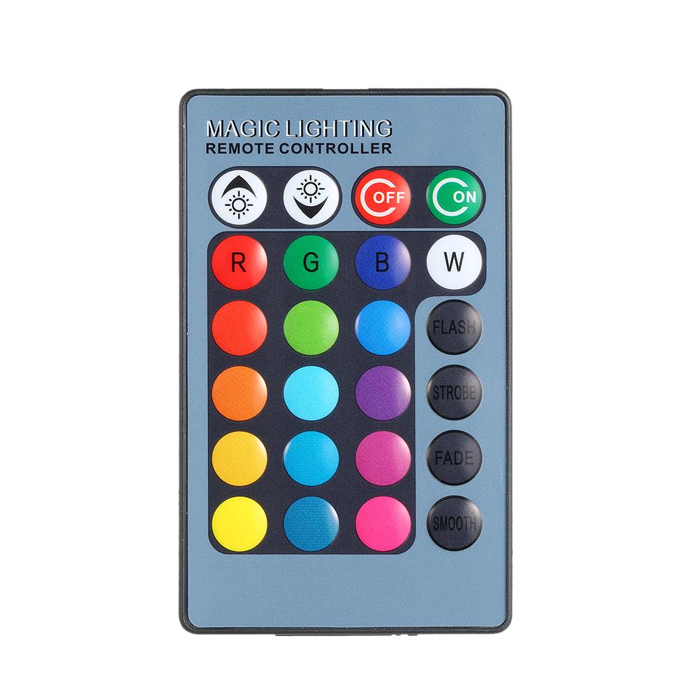 AC85-265V 10W RGB LED Underwater Light Submersible Lamp with Remote Control 16 Colors Changing