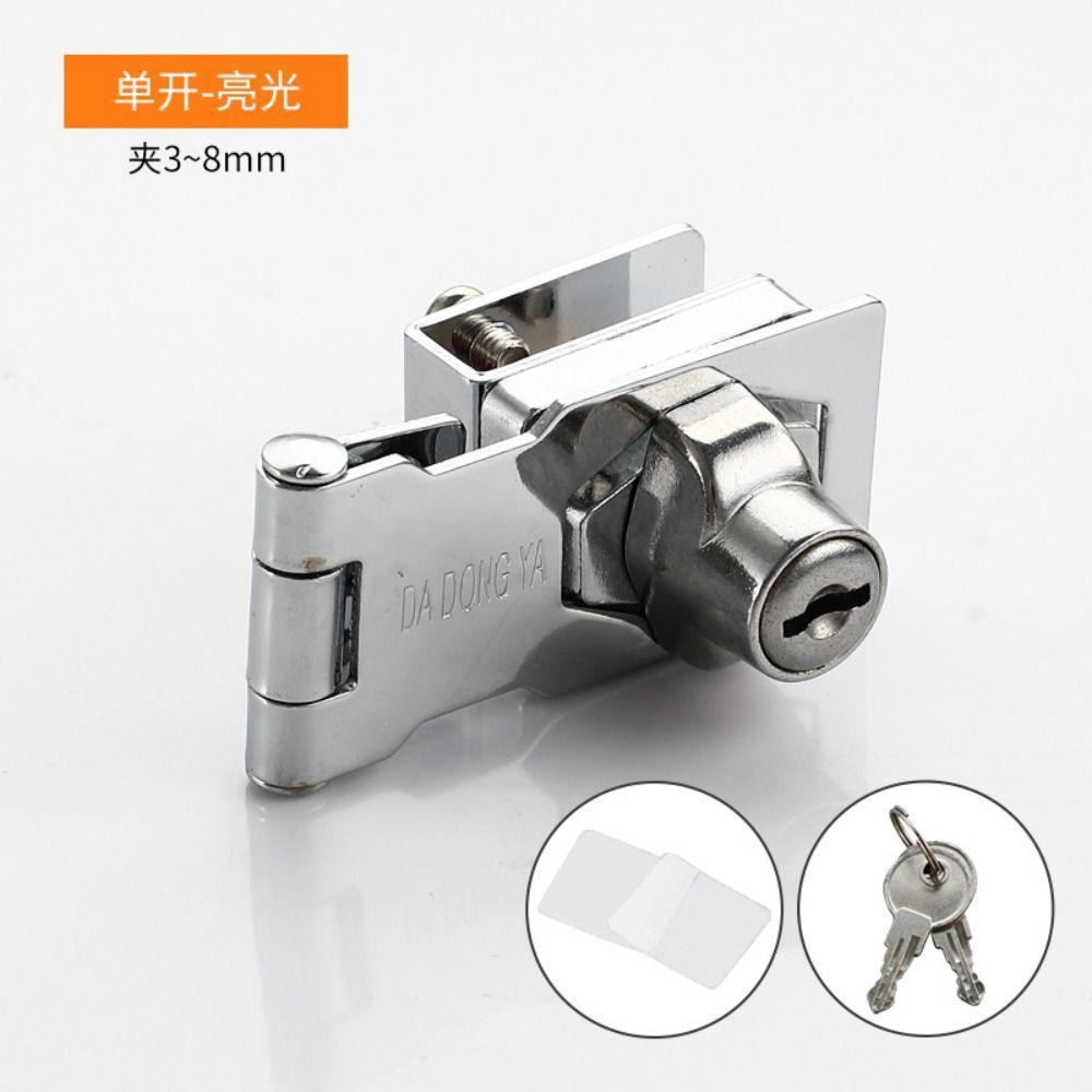 Security Cabinet Display Lock Zinc Alloy Cabinet Door Lock New Lockset Showcase