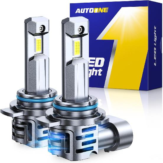 Светодиодная лампа AUTOONE 9012, на 800% ярче, быстрая установка за 3 минуты, срок службы 20 лет, без мерцания, совместимость 99%