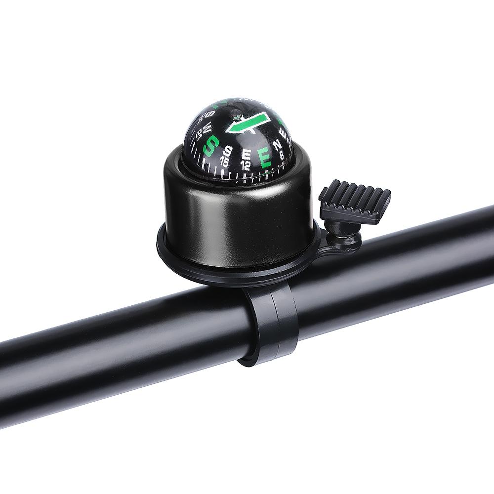 Новый аксессуар для руля Велосипедный звонок Велосипедное кольцо Компас