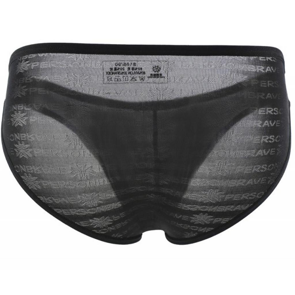 Men's Thong Cartoon Print U Personalized Low Waisted Elastic Underwear