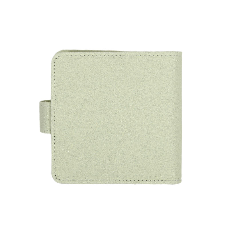 1PC PU 3-Hole Card Collection Book Цветной альбом с отрывными листами для хранения фотографий Почтовая открытка Сортировочный буклет