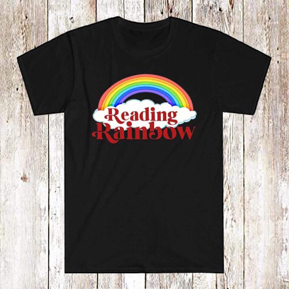 Men's and Women's T-shirts Reading Rainbow