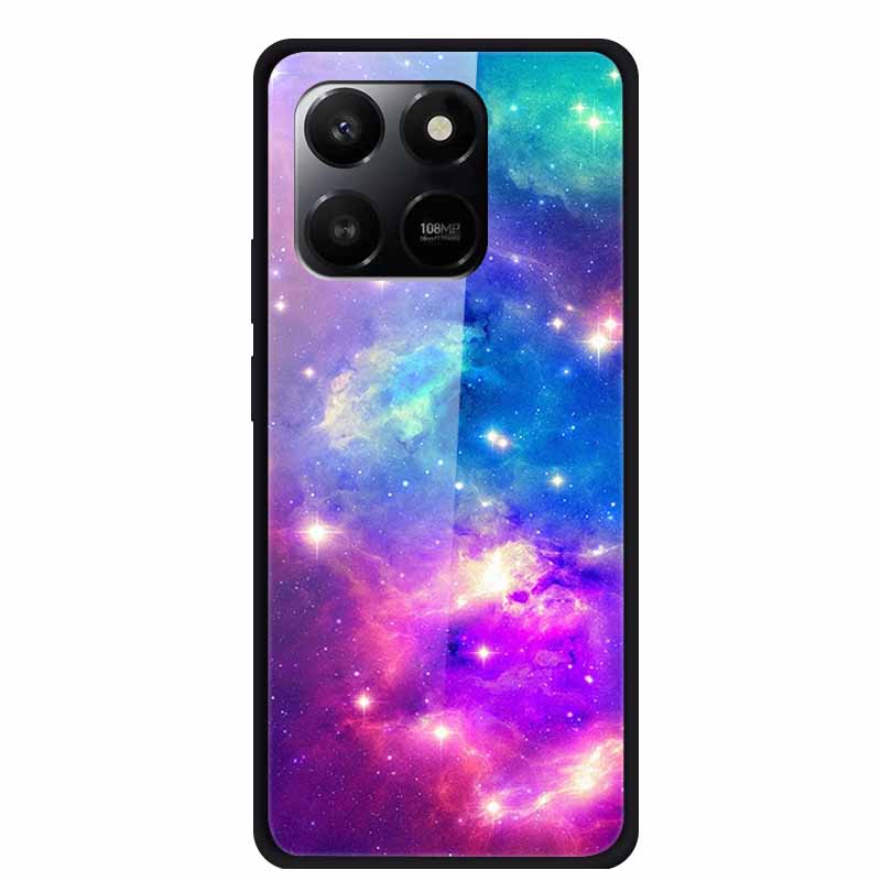 Стеклянная задняя крышка 6,77" для Honor 400 Smart X7d 2025 Чехол Закаленное стекло Чехол для Honor Play 10T 5G Чехол Защитные Fundas Чехлы