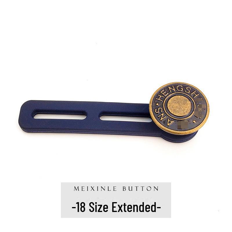 Регулируемая пуговица для расширения талии без гвоздя для мужских и женских джинсов