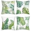 Home Decor Exotic Tropical Leaf Pattern Throw Pillow Covers Pattern Cushion Cover Suitable For Sofa Bedroom Car Pillow Cover