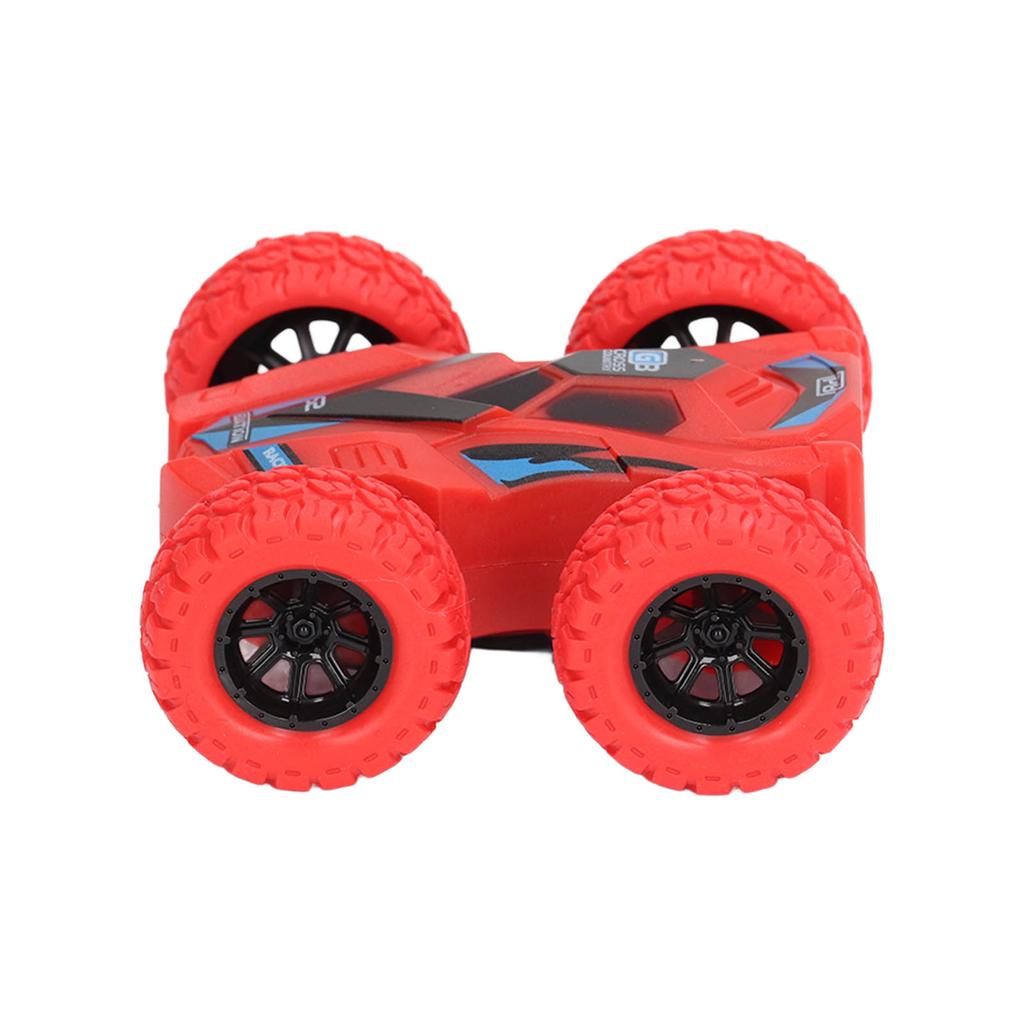 Двухсторонний инерционный автомобиль с тягой назад, 4 большими шинами, вращающимися на 360 градусов, с функцией мини-переворота