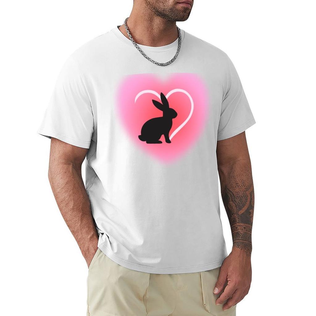 The Domesticated Rabbit Tshirt Fashion Casual Short Sleeve Top
